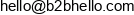 B2bhello Email address
