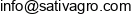 Sativagro Email address