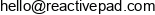 Reactivepad W Likwidacji Email address