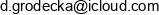 Mishy D Grodecka Szwajkiewicz M Szwajkiewicz Email address