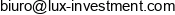Lux Investment Email address