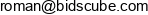 Bidscube Email address