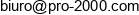 Pro 2000 Adres e-mail