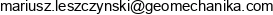 Geomechanika Adres e-mail