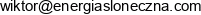 Energia Sloneczna Wiktor Kopryna Email address