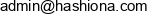 Hashiona Adres e-mail