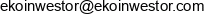 Eko Inwestor Email address