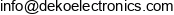 Deko Electronics Email address
