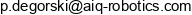 Aiq Robotics Email address