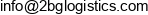 2bg Logistics Email address