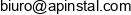 Bartlomiej Witek F H U Apinstal Email address