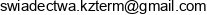 Kzterm Kamil Zielinski Adres e-mail