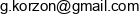 Eg Projekt Gabriel Korzon Email address
