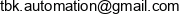 Thomke Automation Email address