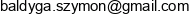 Uslugi Informatyczne Szymon Baldyga Email address