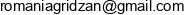 Romaniia Hrydzhan Adres e-mail