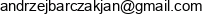 Biuro Uslug Inzynierskich Andrzej Barczak Email address