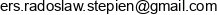 Ers Radoslaw Stepien Email address