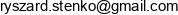 Franimex Spz Ryszard Stenko Email address