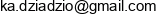Kd3d Katarzyna Dziadzio Adres e-mail