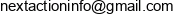 Next Action Adres e-mail