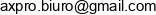 Ax Pro Email address