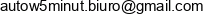 Auto W 5 Minut Pl Email address