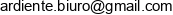 Ardiente Email address
