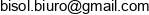 Bisol Adres e-mail