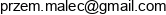 Przemyslaw Malec Email address