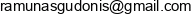 Gudonis Ram Nas Email address