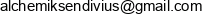 Alchemik Sendivius Email address