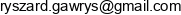 Gawrys Ryszard Firma Uslugowo Handlowa Email address