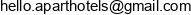 Hello Hotels And Restaurants Adres e-mail