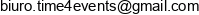 Time4events Email address
