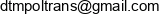 Dtm Poltrans Email address