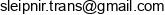 Sleipnir Email address