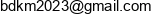 Bdkm Email address