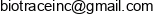 Biotrace Email address