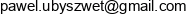 Gabinet Weterynaryjny Zoowet Pawel Ubysz Email address