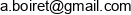 Alexandre Boiret Email address