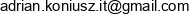 Adrian Koniusz It Solutions Email address