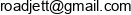 Road Jet Email address