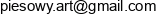 Piesowy Art Daniel Hodyl Email address