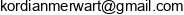 Kordian Merwart Email address