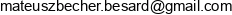 Mateusz Becher Besard Adres e-mail