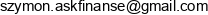 Ask Finanse Szymon Kidon Email address