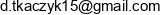 Dominik Tkaczyk Dtrobot Email address