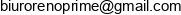 Renoprime Adres e-mail