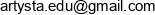 Artysta Jakub Paradowski Email address